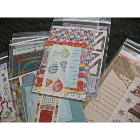 Lot of 28  Creative Memories TTY Page Completion Kits, Stickers, etc ALL NIP - Picture 3 of 8